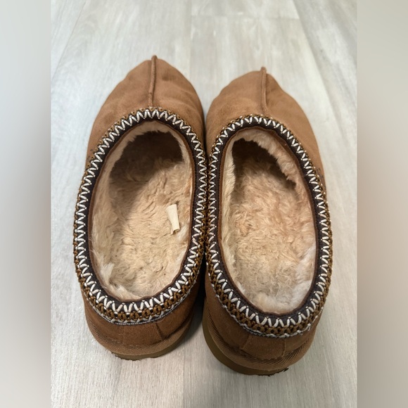UGG Classic Tasman Chestnut Suede Slippers Women's Shoes Sz 12 - Picture 8 of 11